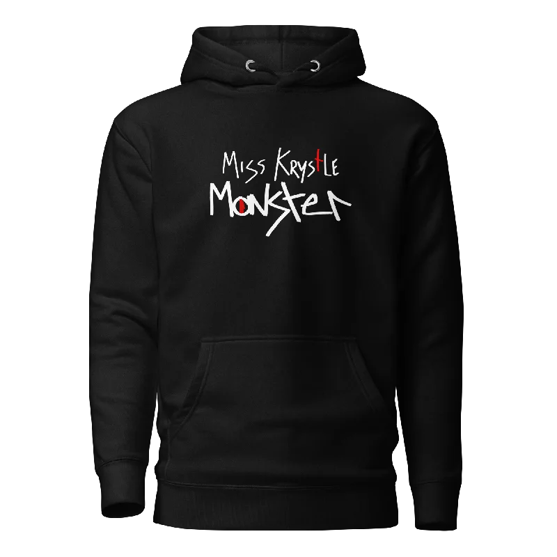 MK Monster Pull Over Hoodie (Unisex) Hoodie with Turtle Neck Cozy Winter