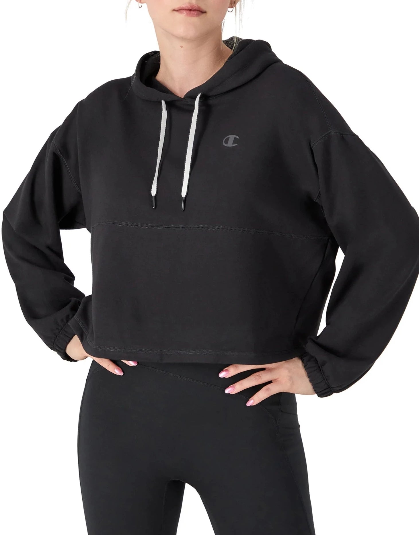 Soft Touch C Logo Hoodie Cotton Hoodie Fleece Lining Warmth