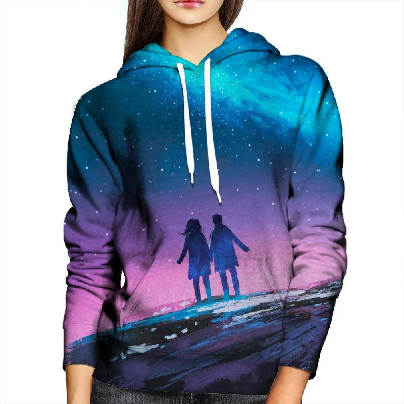 Stand Together Womens Hoodie Hoodie with Drawstring Waist Adjustable Fitted