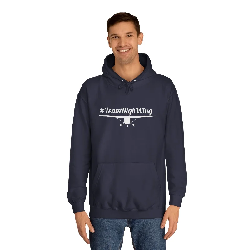 Team High Wing Hoodie Hoodie with Hood Adjustable Protection