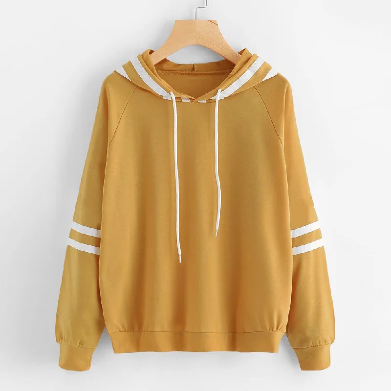 Womens Long Sleeve Hoodie Sweatshirt Jumper Hoodie with Elastic Cuffs Stretchable Comfortable Womens Long Sleeve Hoodie Sweatshirt Jumper Hoodie with Elastic Cuffs Stretchable Comfortable