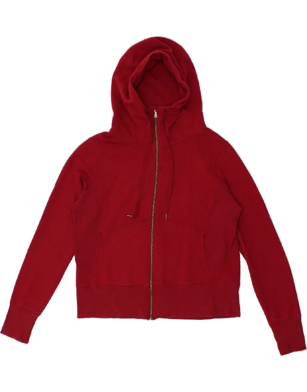 CHAMPION Womens Zip Hoodie Sweater UK 20 2XL Red Cotton Anti-Pilling Anti-Shrink Durable CHAMPION Womens Zip Hoodie Sweater UK 20 2XL Red Cotton Anti-Pilling Anti-Shrink Durable