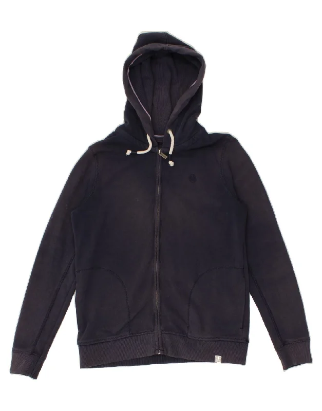FAT FACE Womens Oversized Zip Hoodie Sweater UK 10 Small Navy Blue Cotton Fitted Loose Oversized FAT FACE Womens Oversized Zip Hoodie Sweater UK 10 Small Navy Blue Cotton Fitted Loose Oversized