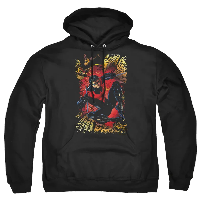 Justice League Nightwing #1 Pullover Hoodie Box Sleeve Comfort