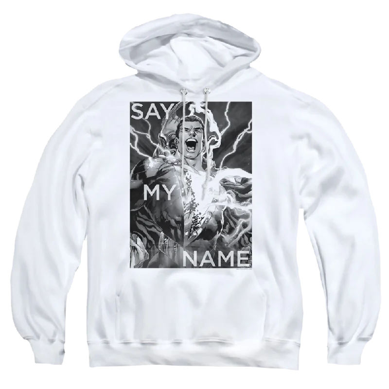 Justice League Say My Name Pullover Hoodie Chenille Soft Sweater