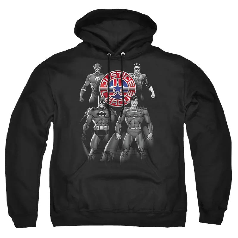 Justice League Shades Of Gray Pullover Hoodie Cashmere Luxurious Pullover