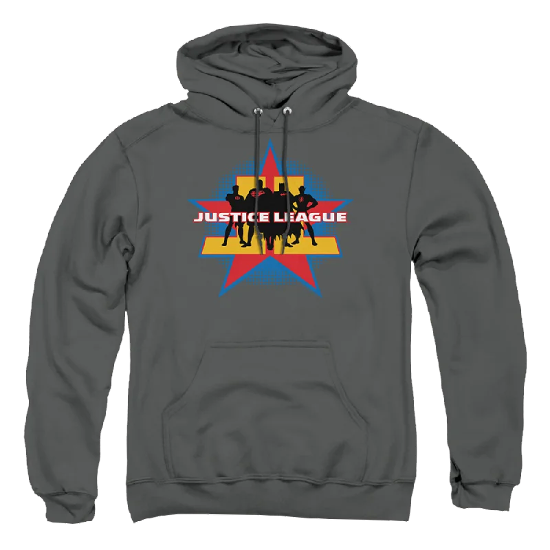 Justice League Stand Tall Pullover Hoodie Thick Cable Knit