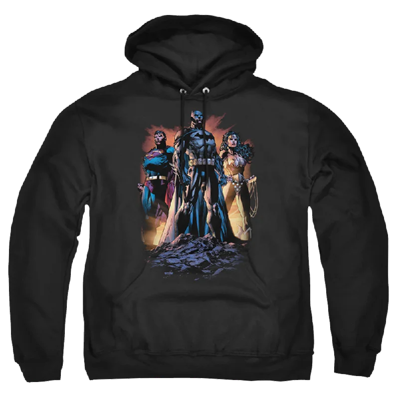 Justice League Take A Stand Pullover Hoodie Turtleneck Warm Pullover