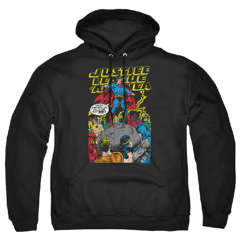 Justice League Ultimate Scarifice Pullover Hoodie Soft Wool Sweater