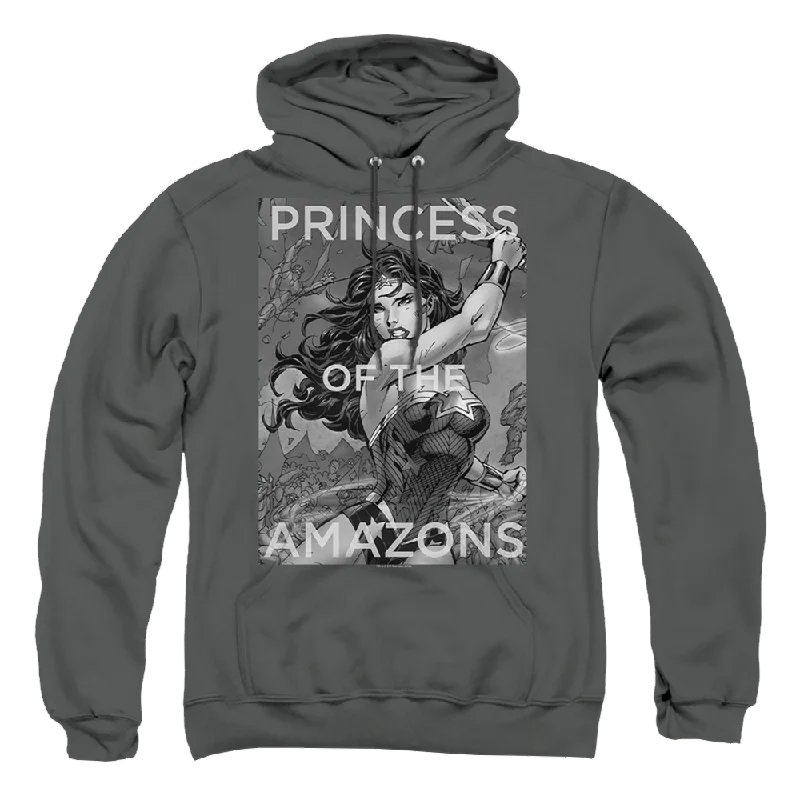 Justice League Princess Of The Amazons Pullover Hoodie Peter Pan Collar