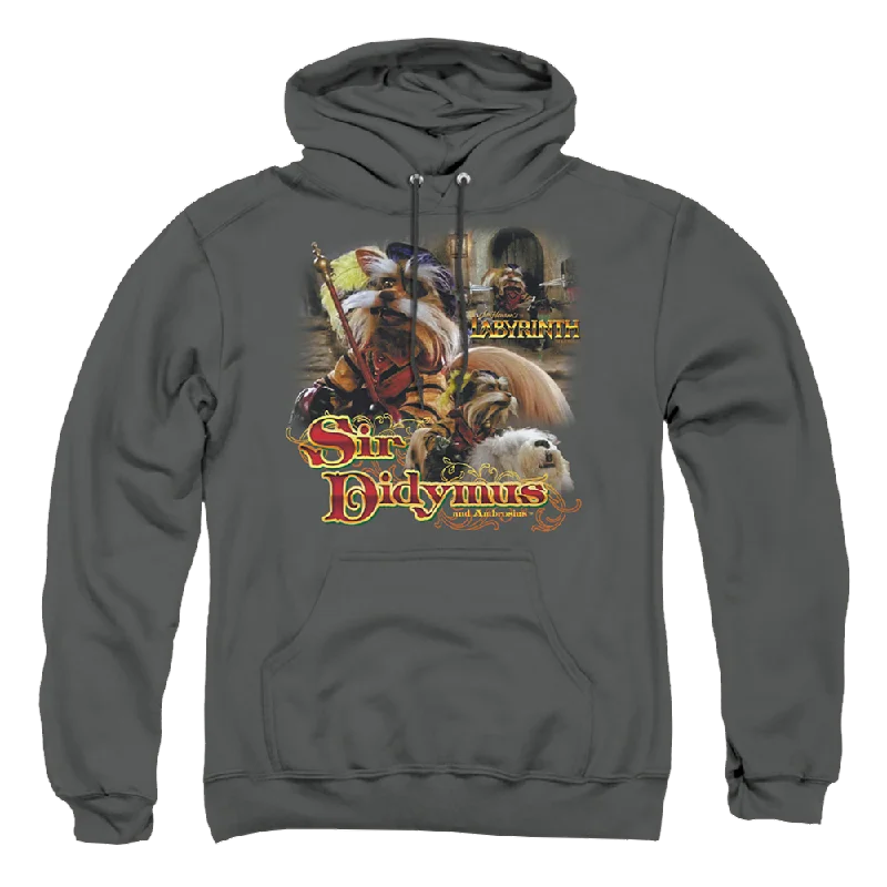 Labyrinth Sir Didymus Pullover Hoodie Sheath Sleeve Elegant