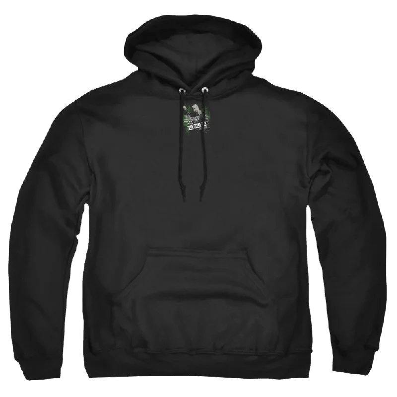 Law and Order: SVU Ill Kill Ya Pullover Hoodie Ruffle Sleeve Feminine