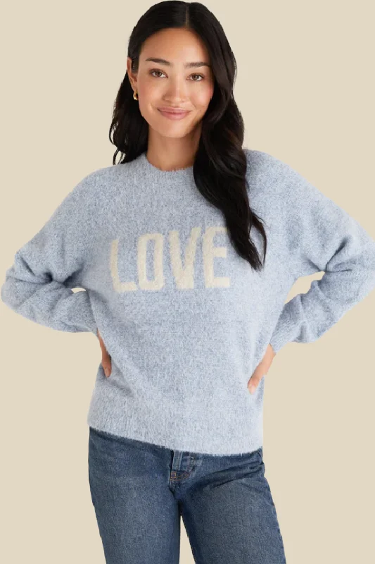 Lizzy Love Sweater Transparent Opaque Sheer