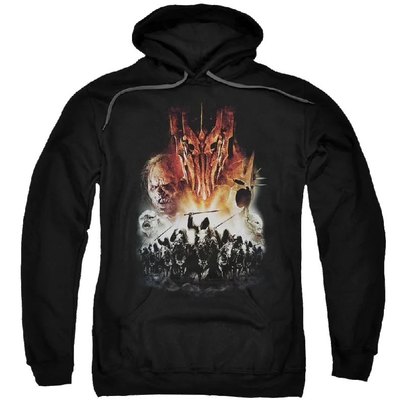 Lord of the Rings Evil Rising Pullover Hoodie Zipper Front Cardigan