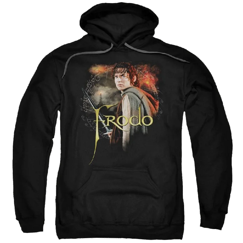 Lord of the Rings Frodo Pullover Hoodie Faux Fur Trim