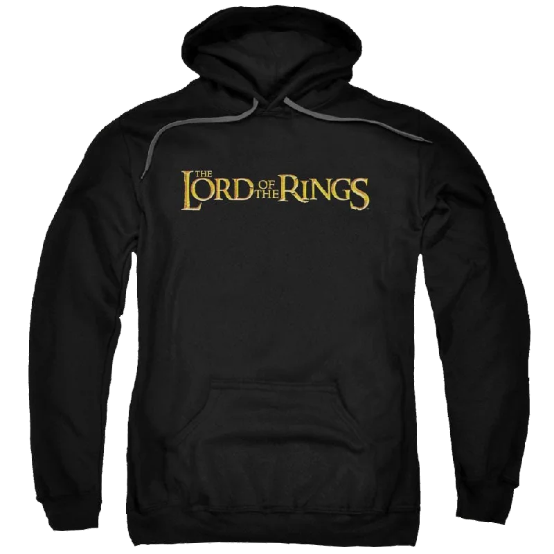 Lord of the Rings Lotr Logo Pullover Hoodie Alpaca Blend Soft