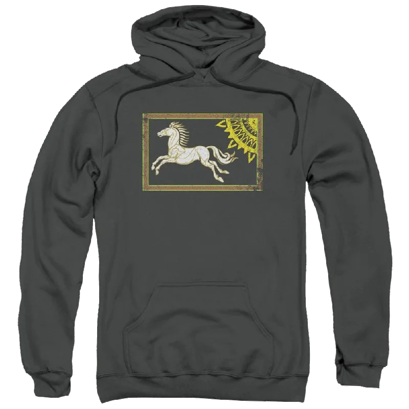 Lord of the Rings Rohan Banner Pullover Hoodie Slouchy Comfort Pullover