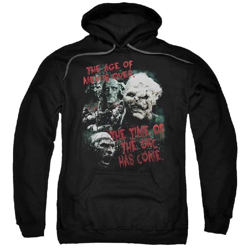 Lord of the Rings Time Of The Orc Pullover Hoodie V-Neck Stylish Pullover