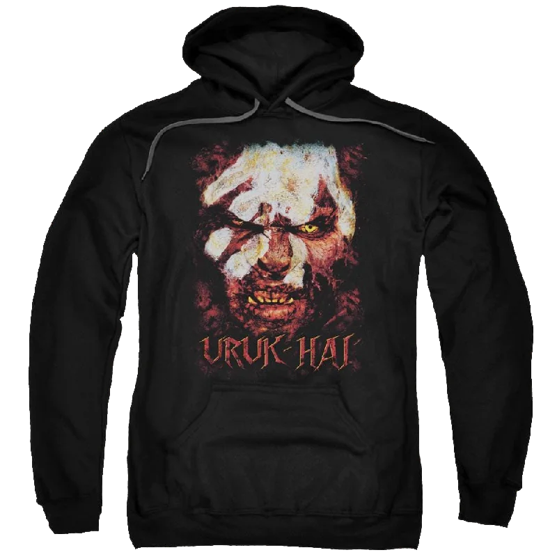 Lord of the Rings Uruk Hai Pullover Hoodie Crew Neck Wool