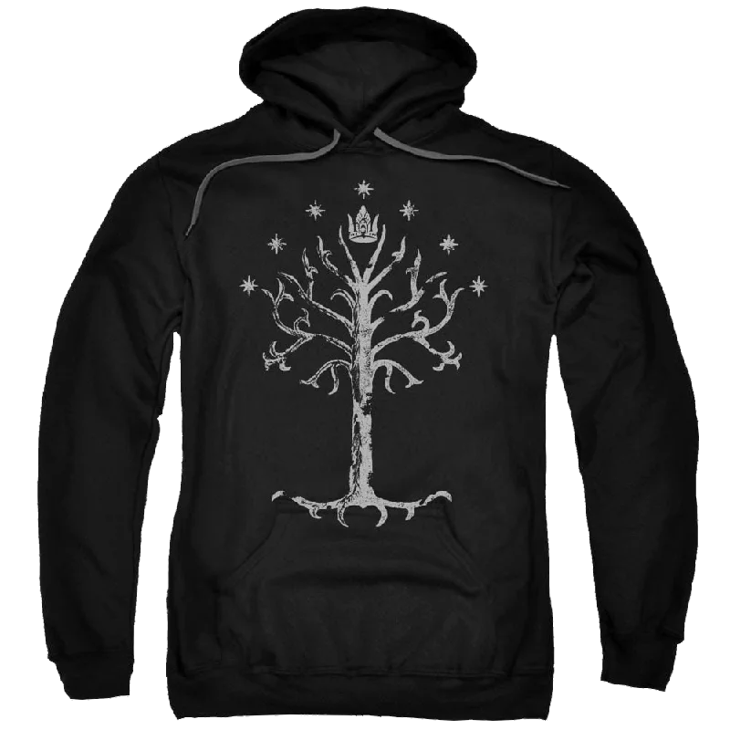 Lord of the Rings Tree Of Gondor Pullover Hoodie Ruffled Neck Pullover