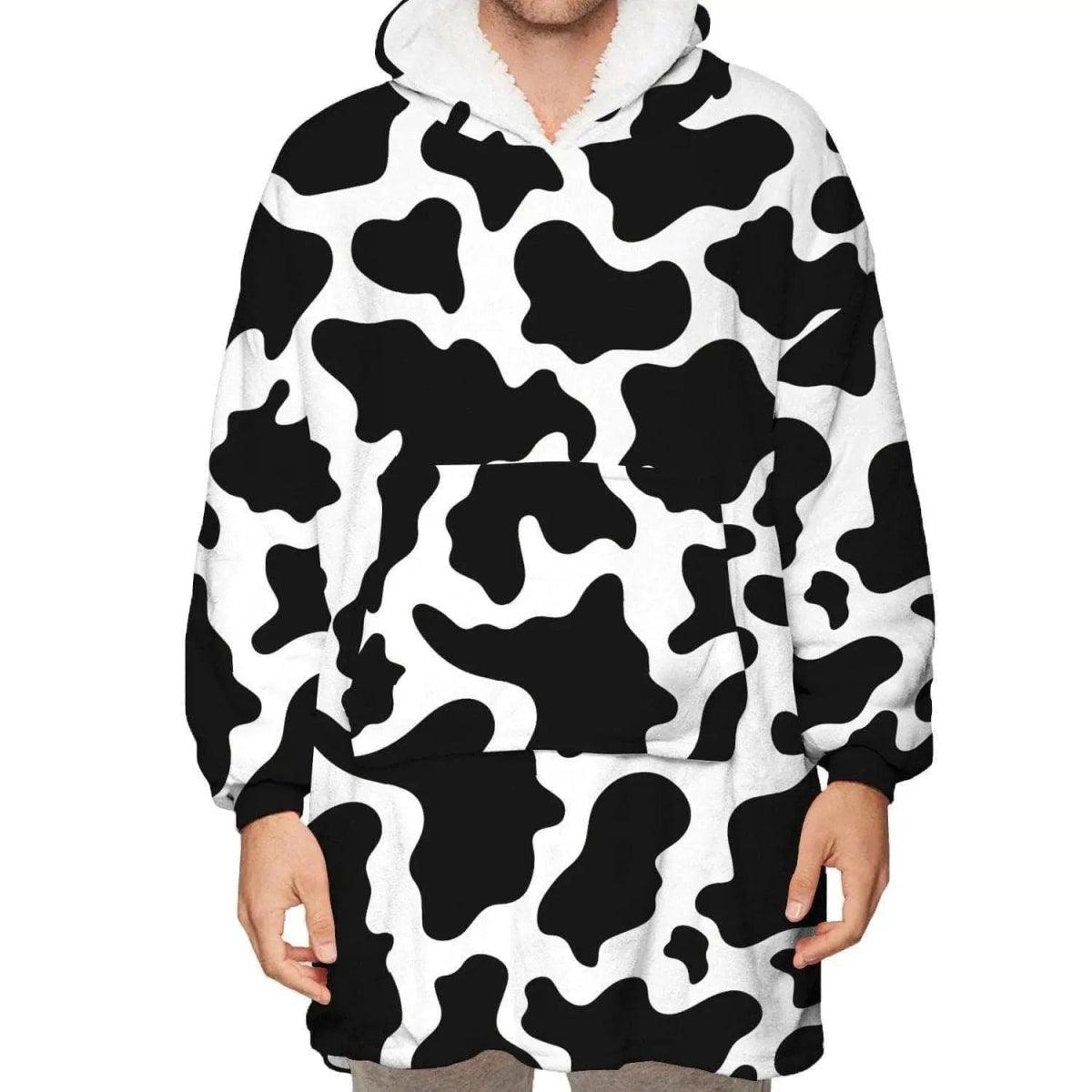 New Printed Parent-child Homewear, Hooded Sweater For Elegant Classic Vintage