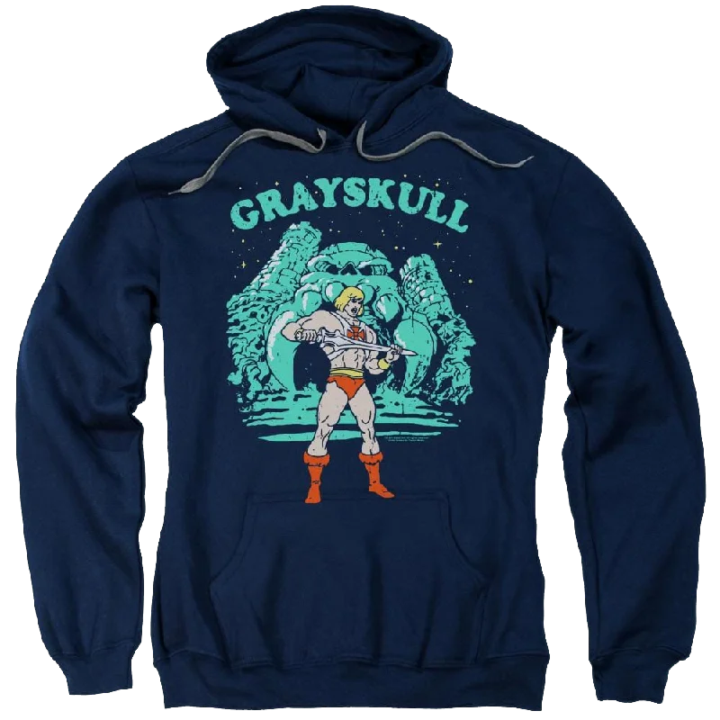 Masters of the Universe Grayskull Nights Pullover Hoodie Open Neck Pullover