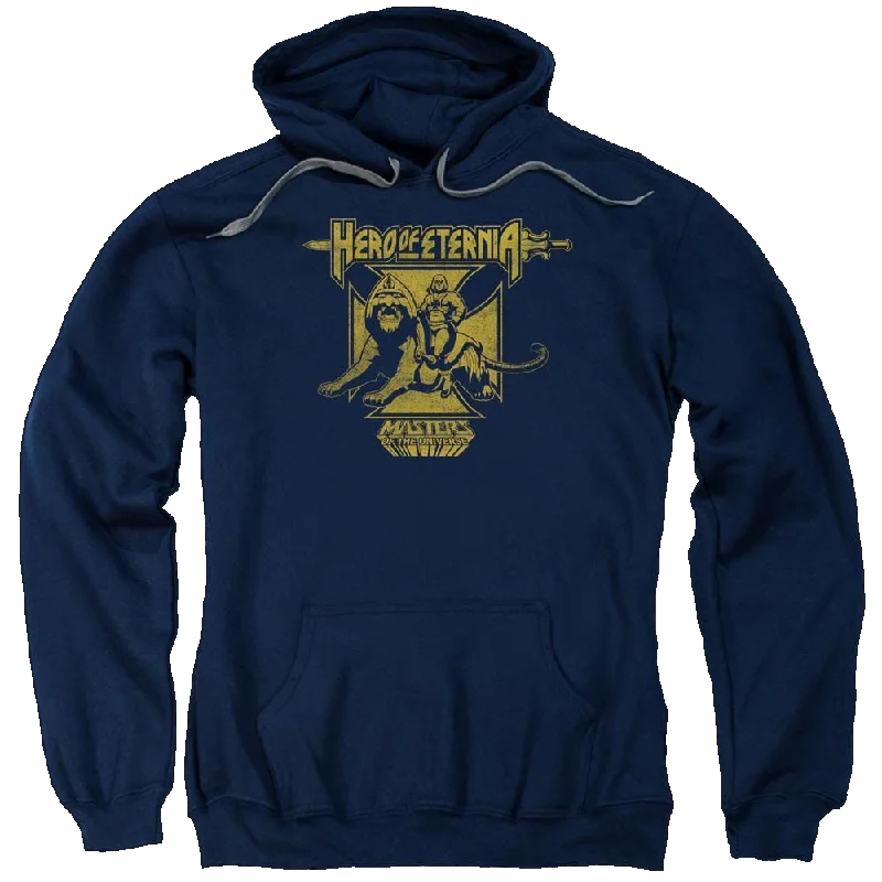 Masters of the Universe Hero Of Eternia Pullover Hoodie One Shoulder Top