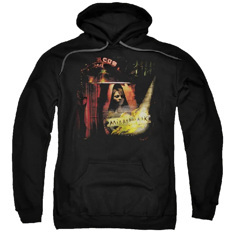Mirrormask Big Top Poster Pullover Hoodie Bateau Neck Pullover