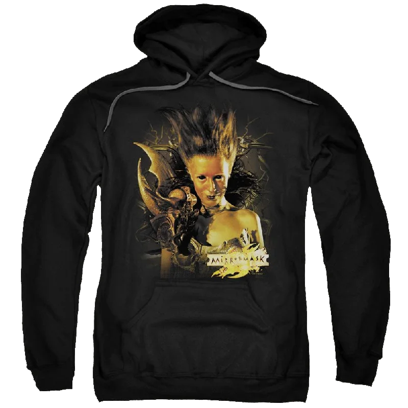 Mirrormask Queen Of Shadows Pullover Hoodie Tapered Sleeve Pullover
