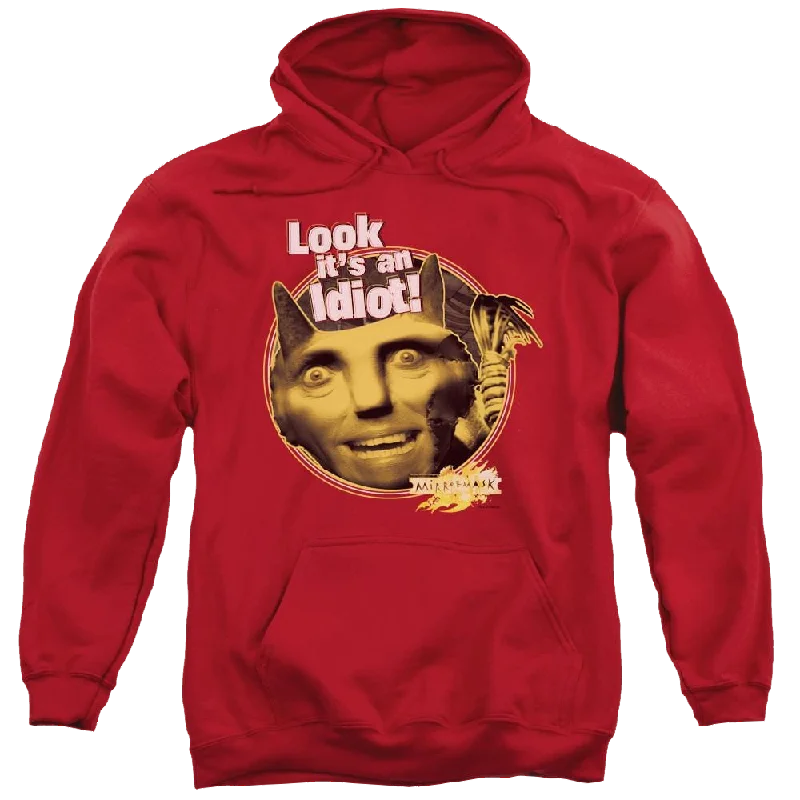 Mirrormask Riddle Me This Pullover Hoodie Three Quarter Sleeve