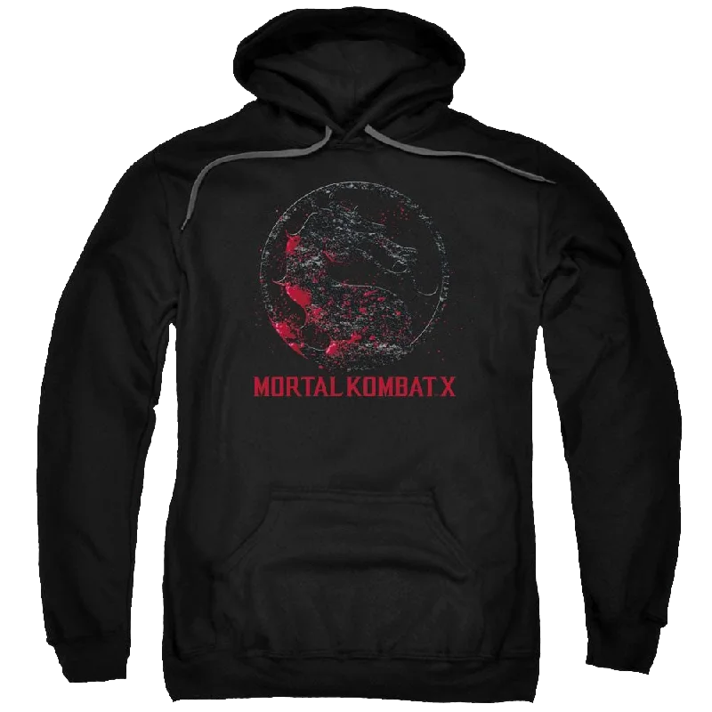 Mortal Kombat Bloody Seal Pullover Hoodie Short Sleeve Top