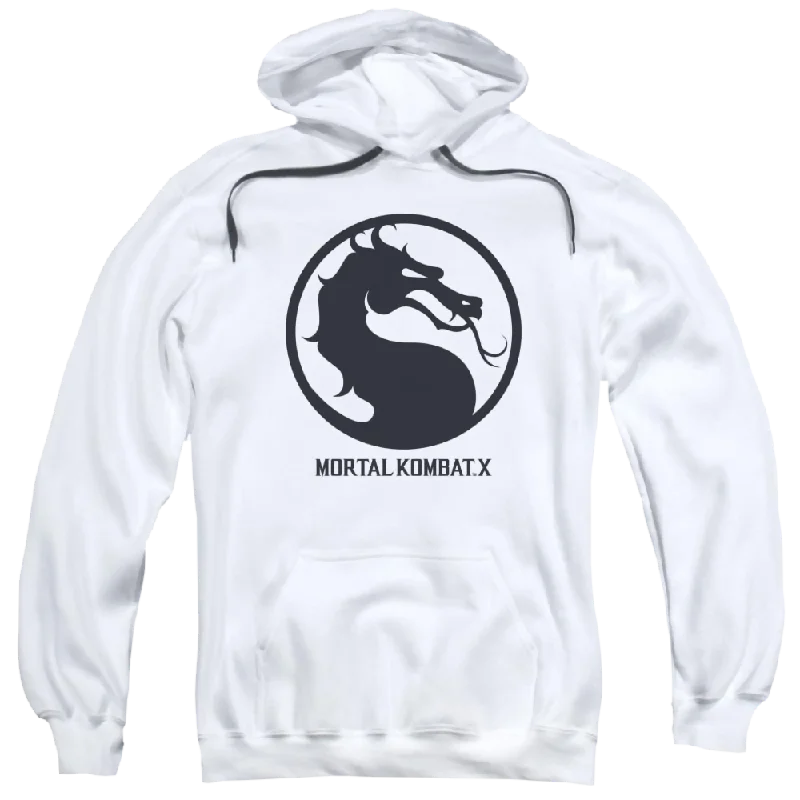 Mortal Kombat Seal Pullover Hoodie Long Bell Sleeve