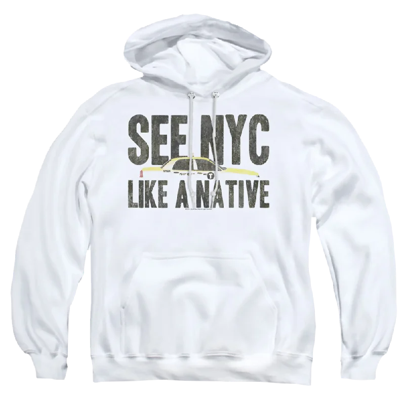 New York City Nyc Like A Native Pullover Hoodie Boyleg Sleeve Pullover