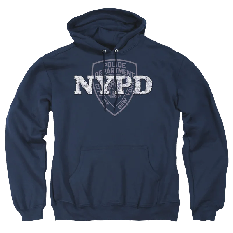New York City Nypd Pullover Hoodie Bolero Style Sweater