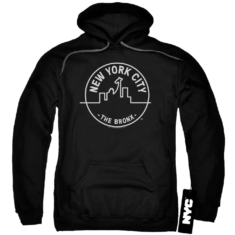 New York City See Nyc Bronx Pullover Hoodie Blouson Sleeve Pullover
