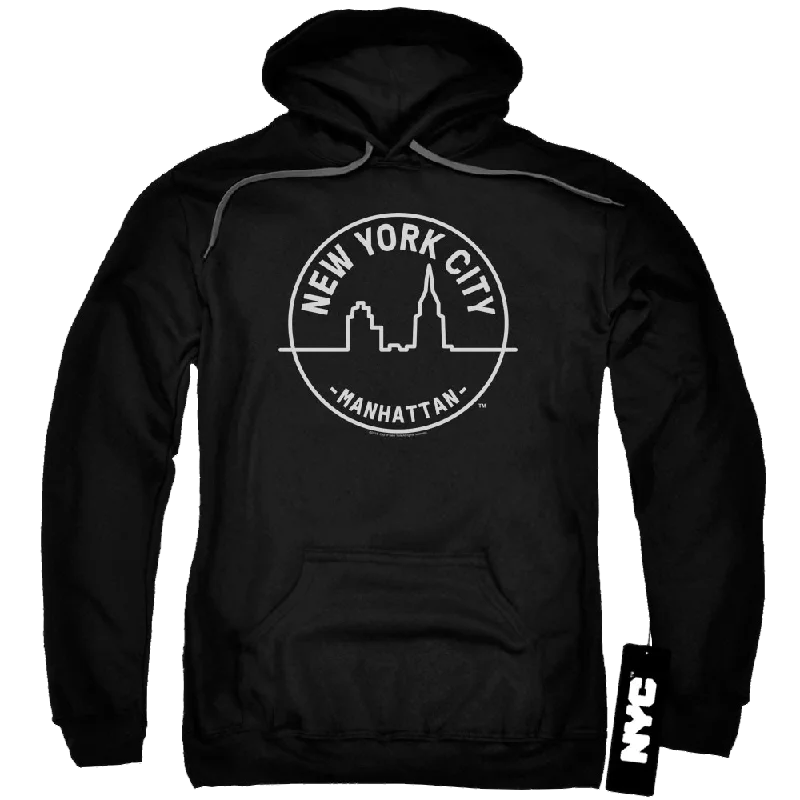 New York City See Nyc Manhattan Pullover Hoodie Bell Sleeve Stylish
