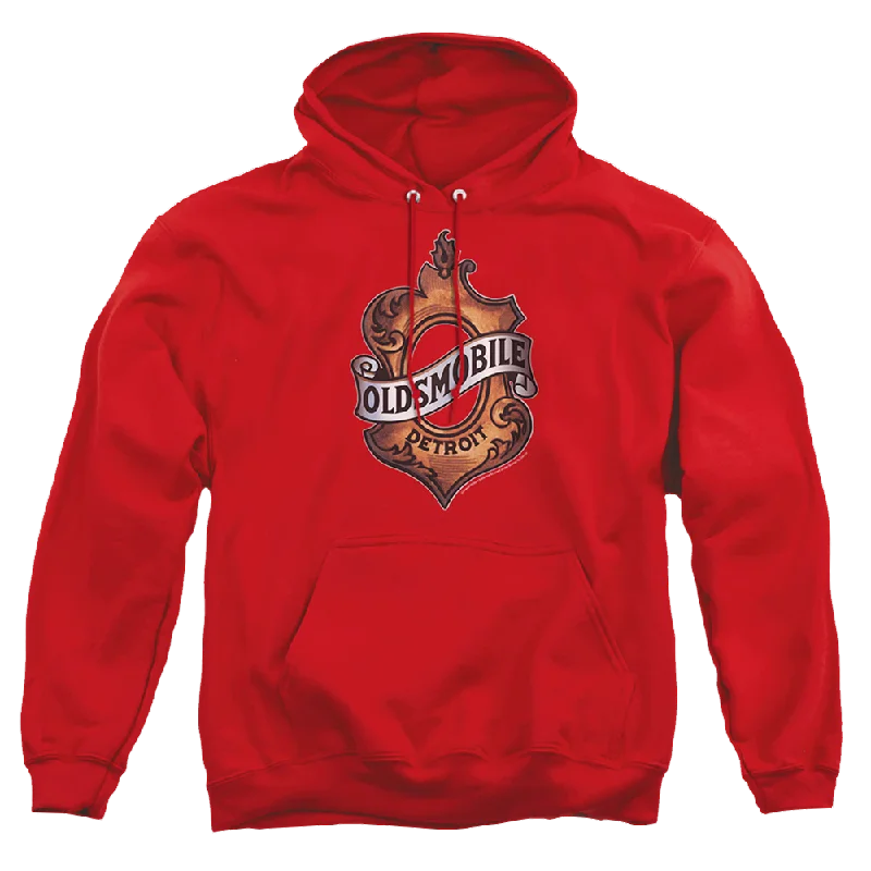 Oldsmobile Detroit Emblem Pullover Hoodie Fleece Warm Pullover