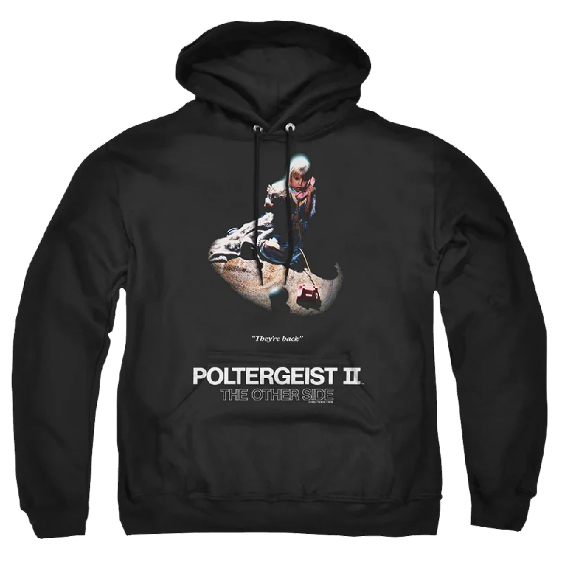 Poltergeist II Poster Pullover Hoodie Fitted Ribbed Sweater