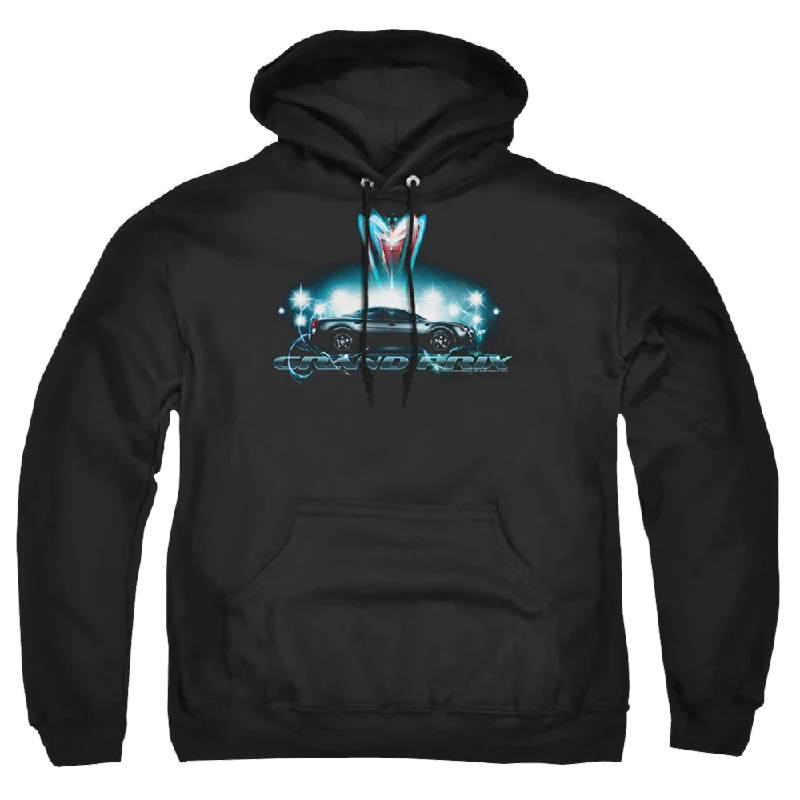 Pontiac Silver Grand Am Pullover Hoodie Button Front Sweater