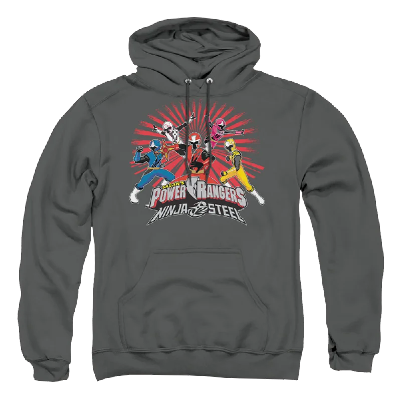 Power Rangers Ninja Blast Pullover Hoodie Open Neck Pullover