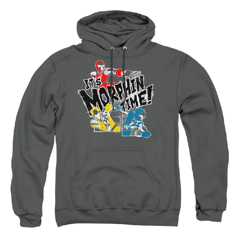 Power Rangers Panels Pullover Hoodie One Shoulder Top