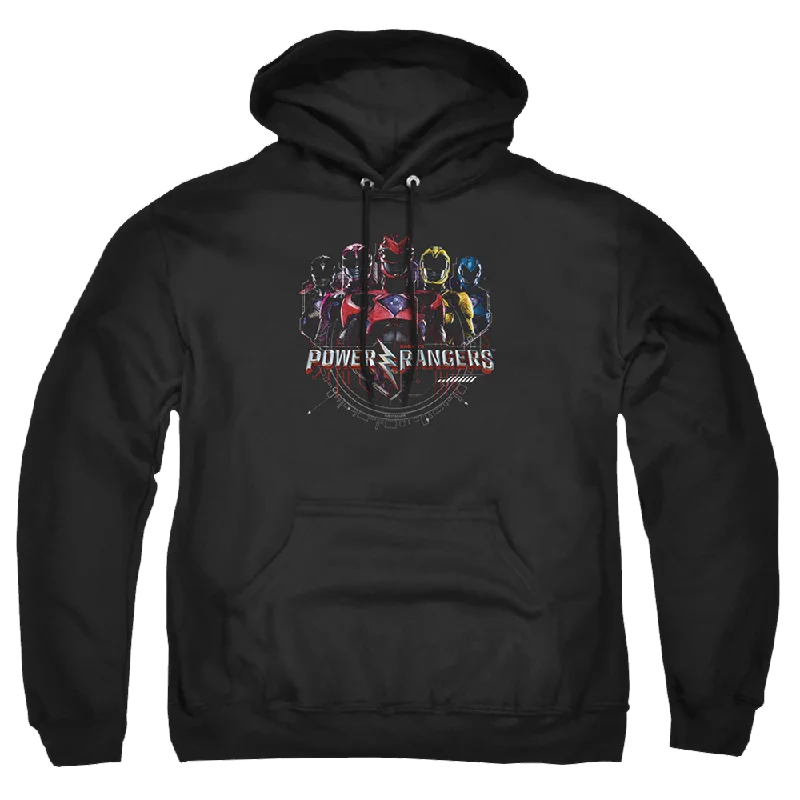 Power Rangers Ranger Circuitry Pullover Hoodie Notched Neck Pullover
