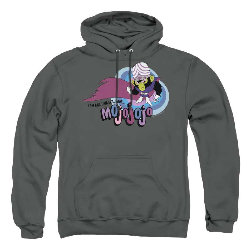 Powerpuff Girls I Am Bad I Am Evil Pullover Hoodie Ribbed Crew Neck