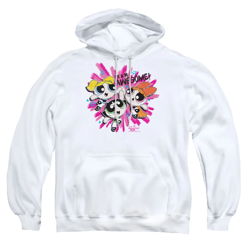 Powerpuff Girls Team Awesome Pullover Hoodie Fine Merino Wool