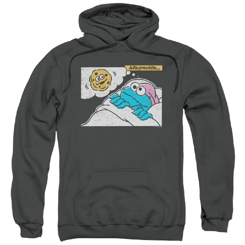 Sesame Street Meanwhile Pullover Hoodie Sarouel Sleeve Pullover