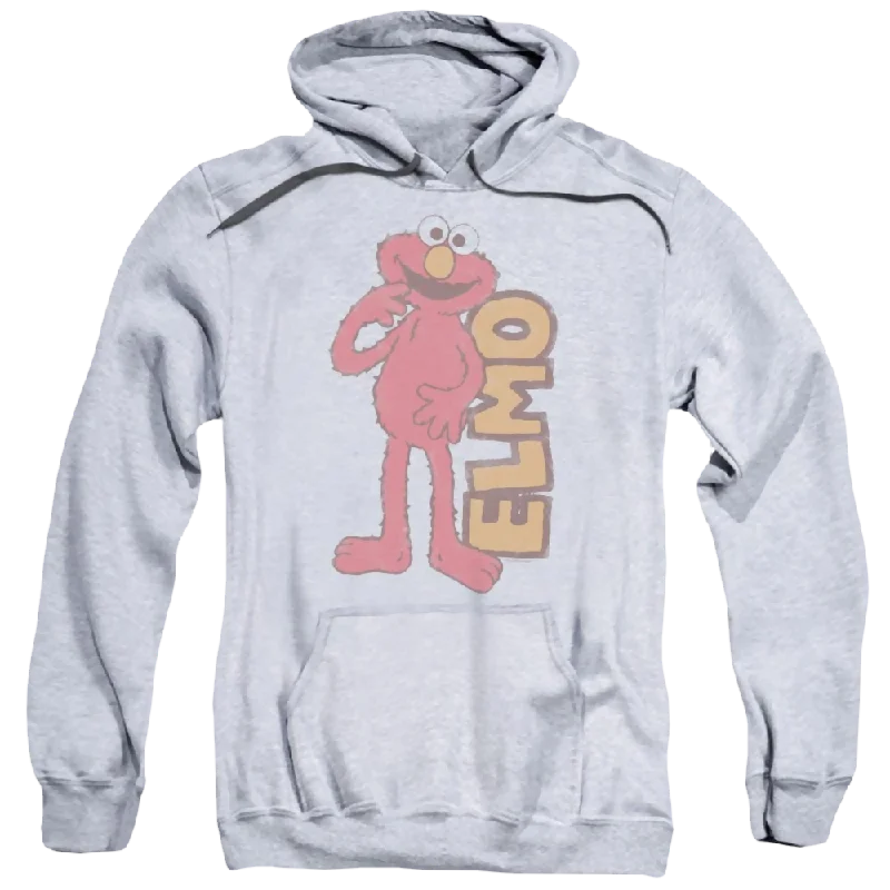 Sesame Street Vintage Elmo Pullover Hoodie Puff Sleeve Stylish