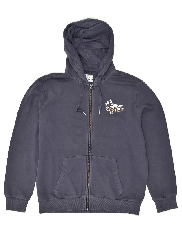 WOOLRICH Womens Zip Hoodie Sweater UK 20 2XL Navy Blue Cotton Denim Fabric Leather Fabric Suede Fabric WOOLRICH Womens Zip Hoodie Sweater UK 20 2XL Navy Blue Cotton Denim Fabric Leather Fabric Suede Fabric