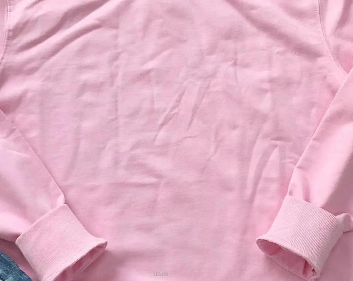 Pink black lettering