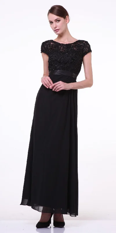 CLEARANCE - Cinderella Divine 1922 Long Dress Short Sleeve (Size 2XL) Turtleneck Neckline Stylish CLEARANCE - Cinderella Divine 1922 Long Dress Short Sleeve (Size 2XL) Turtleneck Neckline Stylish