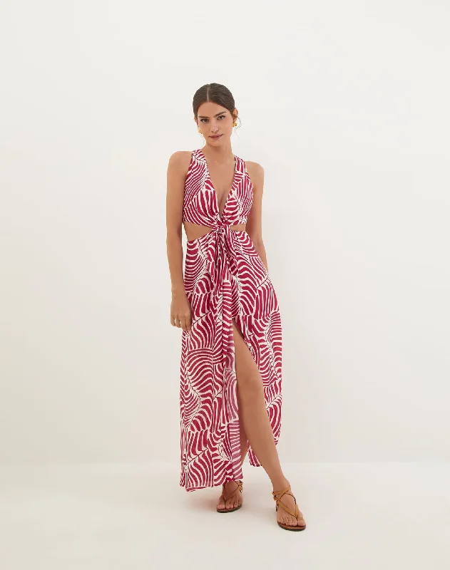 Nadi Long Dress - Ginga Tunics Fashionable trendy